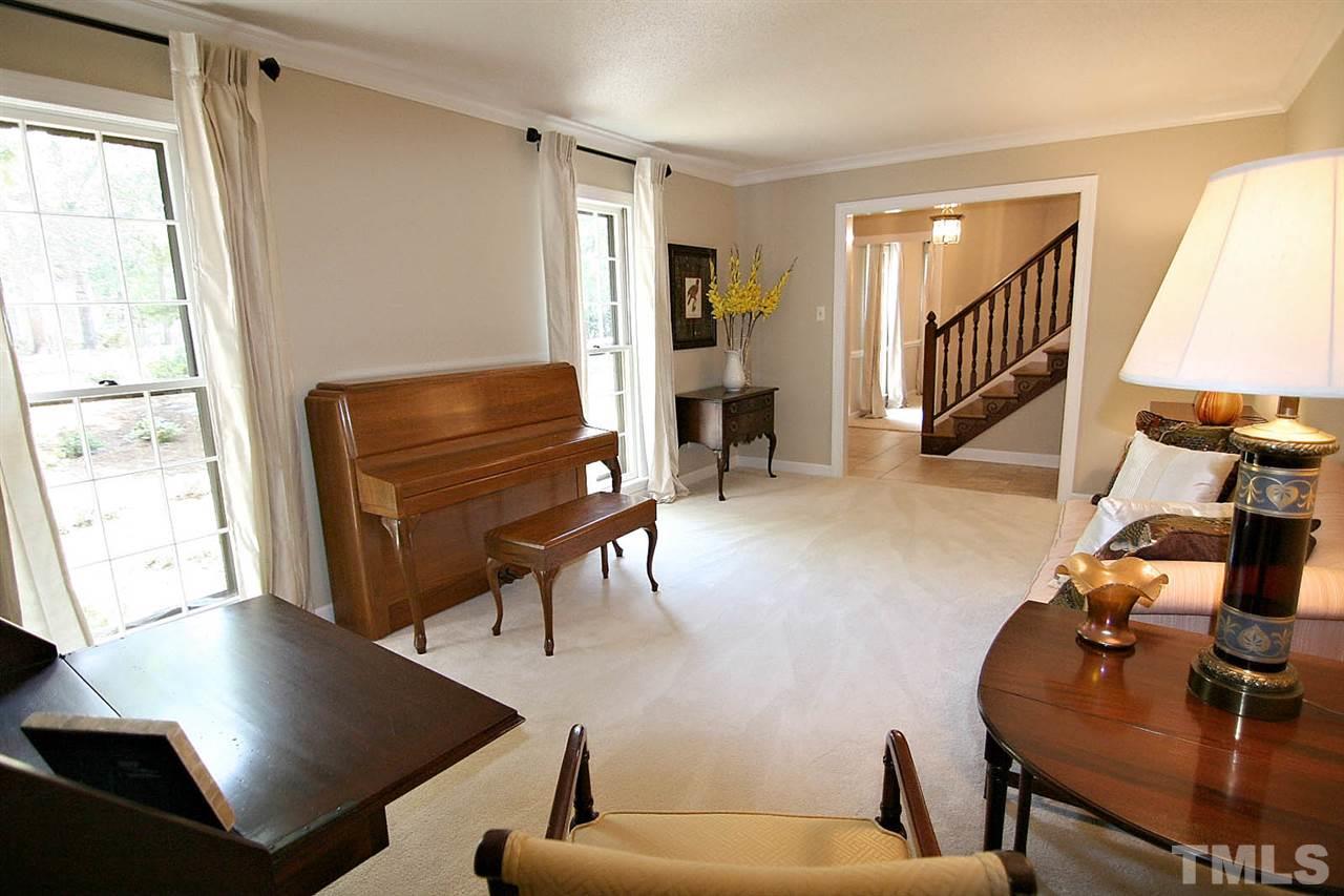 8005 Shellnut Road Raleigh, NC 27615 - Photo 6 of 25 Formal Living Room with Brand New Carpet