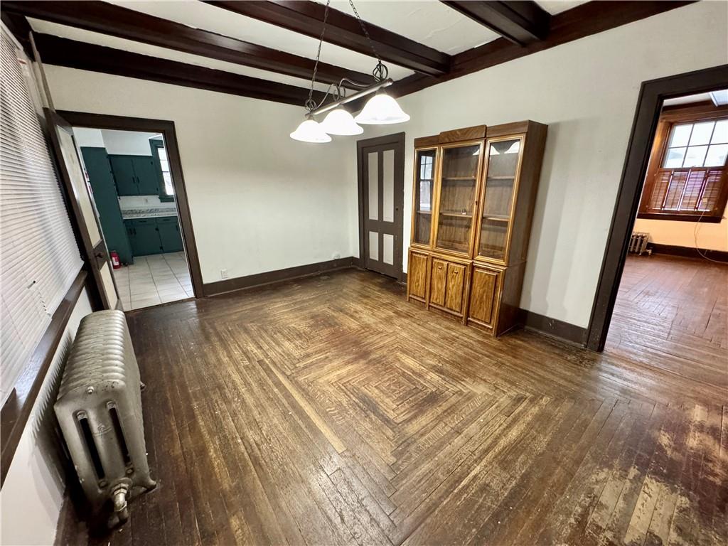 218 Clifford Avenue Apollo, PA 15613 - Photo 8 of 32 a view of an empty room with wooden floor