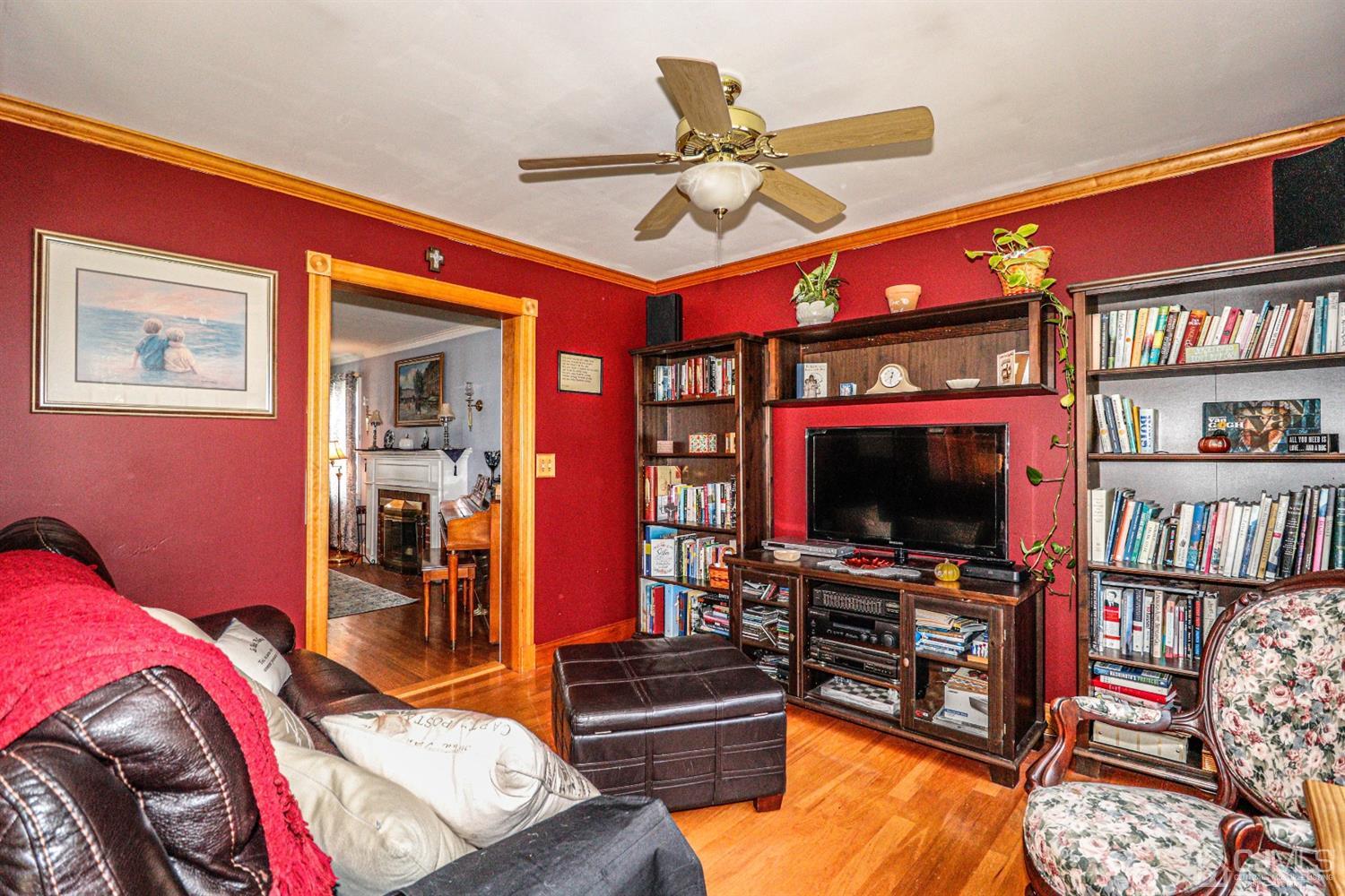 485 Whitewood Road Union, NJ 07083 - Photo 11 of 24 a living room with furniture and a flat screen tv
