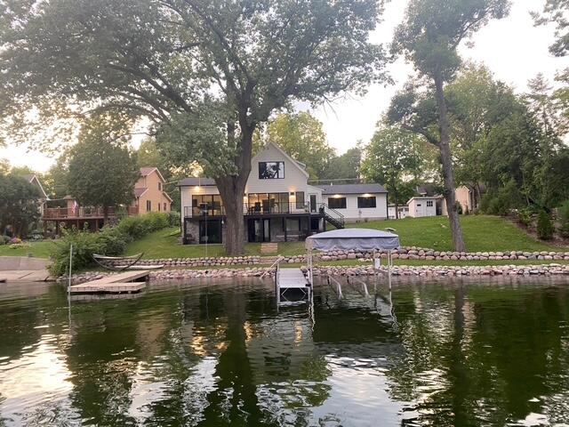 W345N5746 Rd G Oconomowoc, WI 53066 - Photo 11 of 64 Peaceful Bay Allows Pier-Lift All Yr