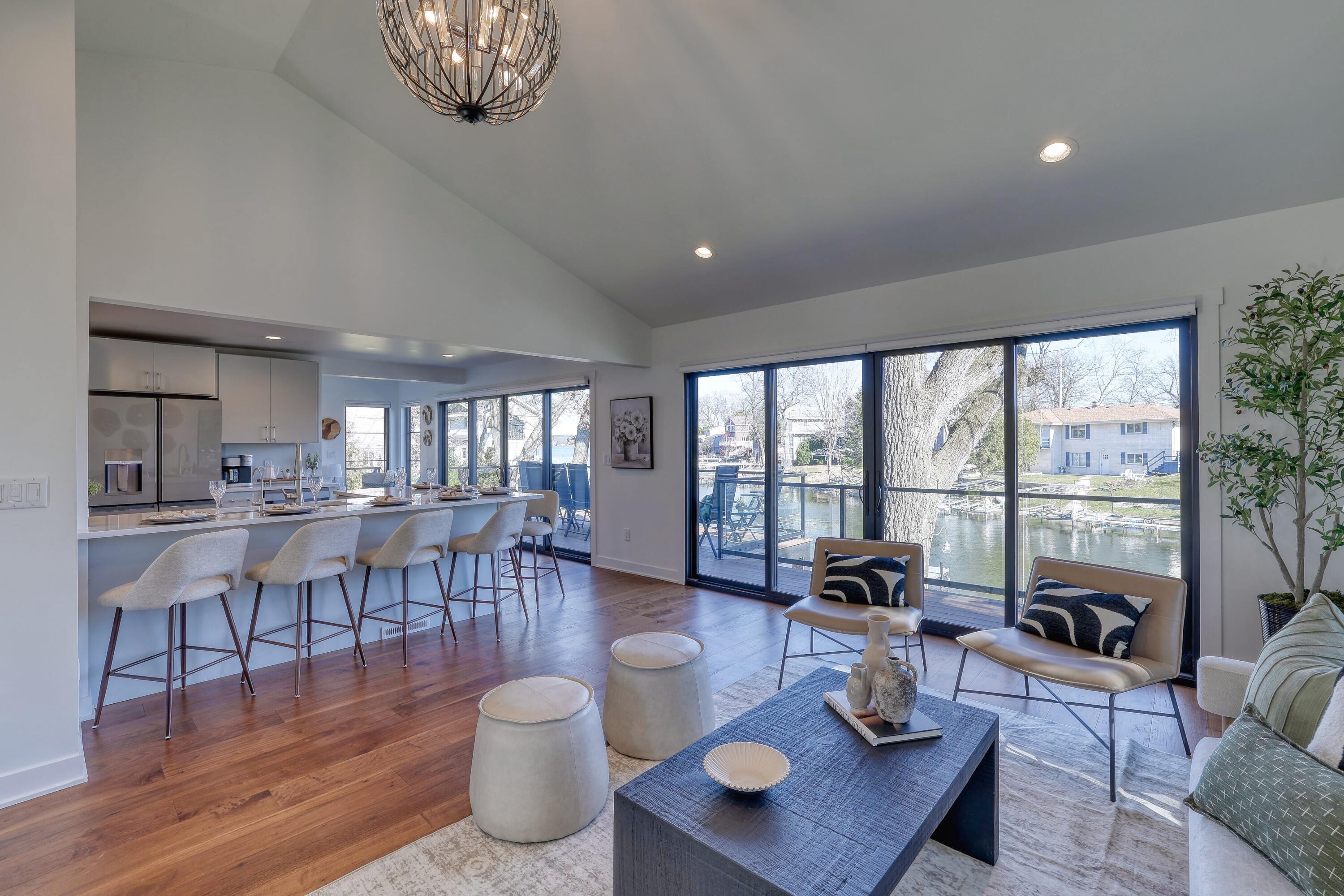 W345N5746 Rd G Oconomowoc, WI 53066 - Photo 14 of 64 Lake Views From Great Room