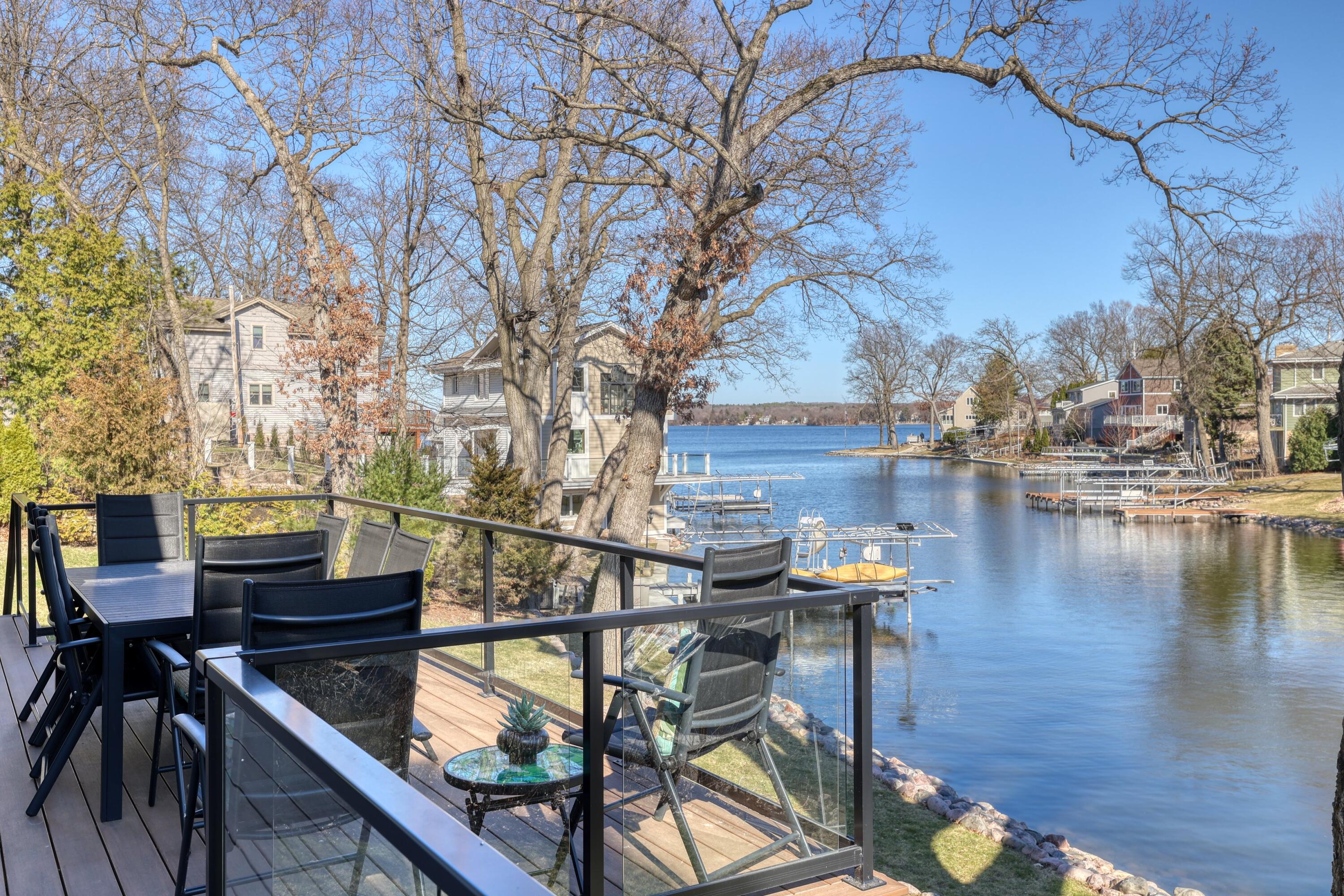W345N5746 Rd G Oconomowoc, WI 53066 - Photo 27 of 64 Newer Composite Deck & Glass Railings