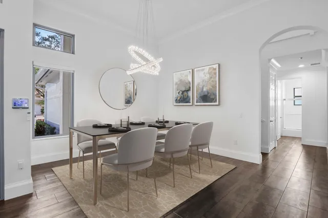 a view of living room with furniture and window