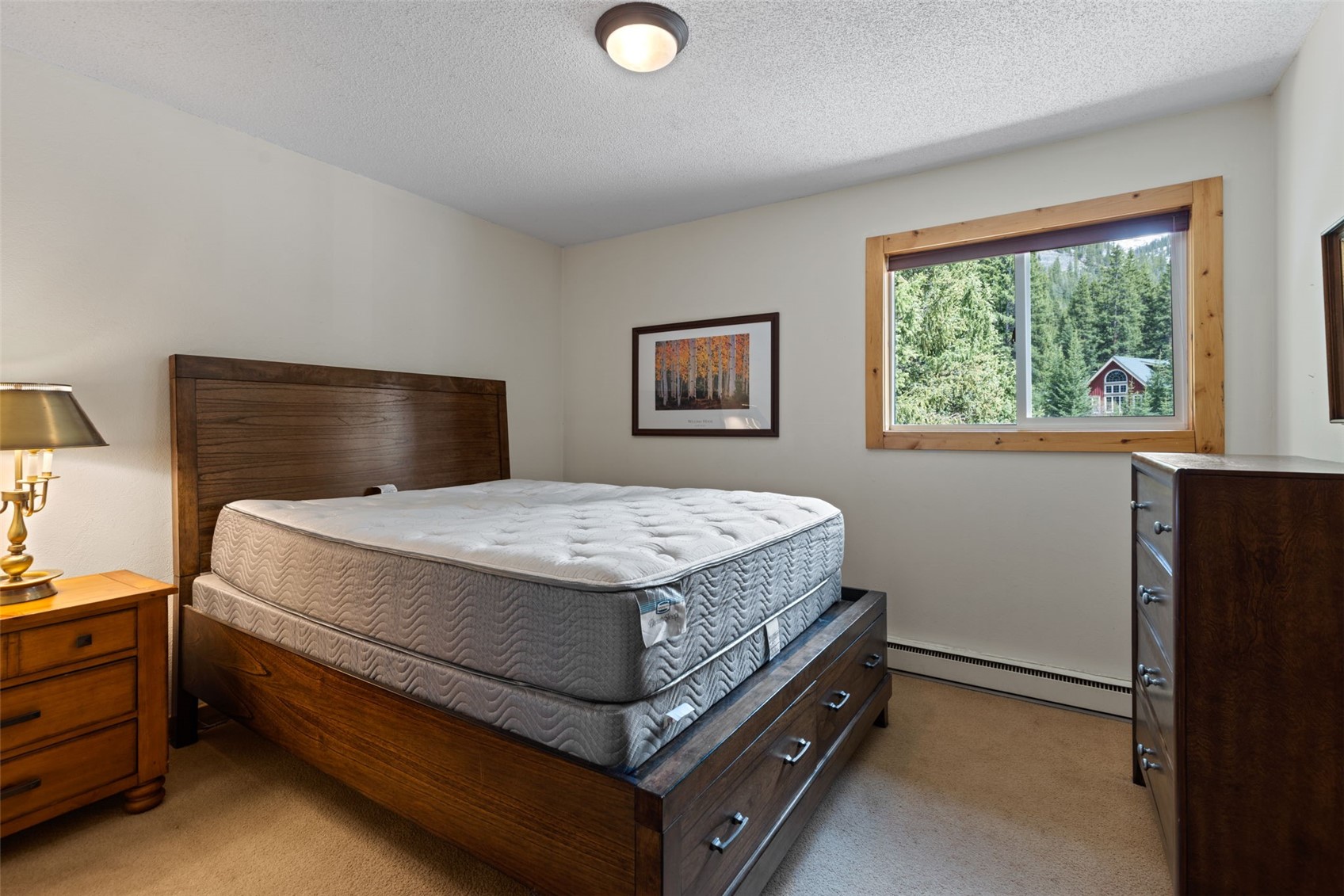 283 Range Road, Unit 4 Breckenridge, CO 80424 - Photo 17 of 32 Carpeted bedroom featuring a baseboard heating and beautiful views.
