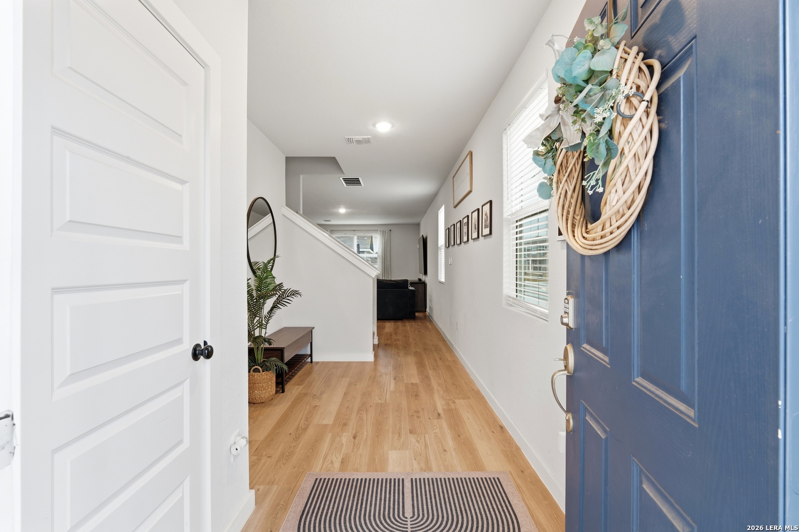 3523 Rancho Grande San Antonio, TX 78224 - Photo 3 of 22 a view of entryway with wooden floor