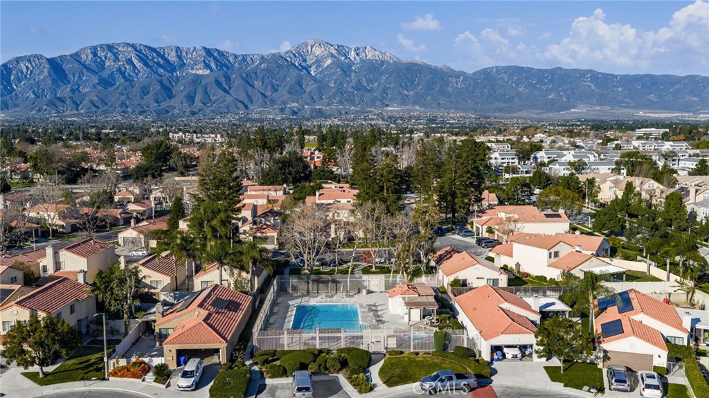 8576 Creekside Place Rancho Cucamonga, CA 91730 - Photo 37 of 37 an aerial view of multiple house