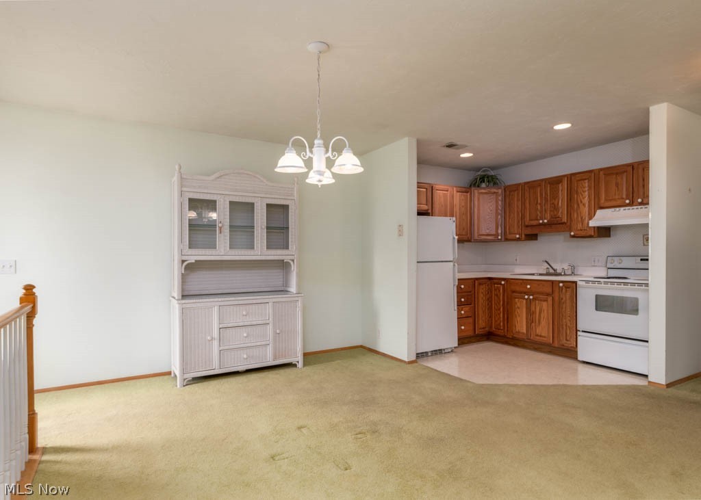 32144 Densmore Road Willowick, OH 44095 - Photo 16 of 27 Living room and kitchen upstairs.