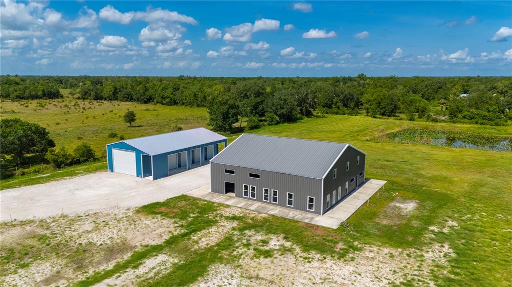 2593 Gene's Little Road Arcadia, FL 34266 - Photo 21 of 34 a aerial view of a house with a big yard