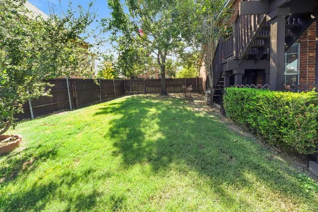 a front view of building with outdoor space