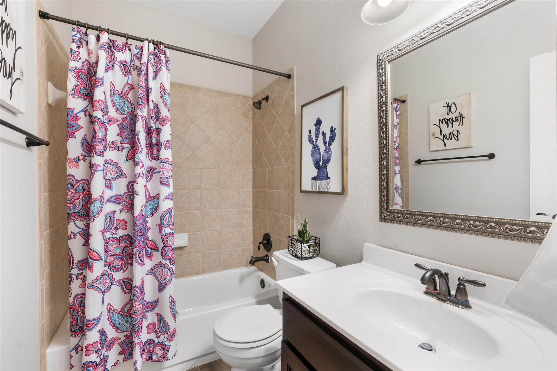 144 Copper Lake Lane Georgetown, TX 78628 - Photo 18 of 39 a bathroom with a sink a toilet and shower