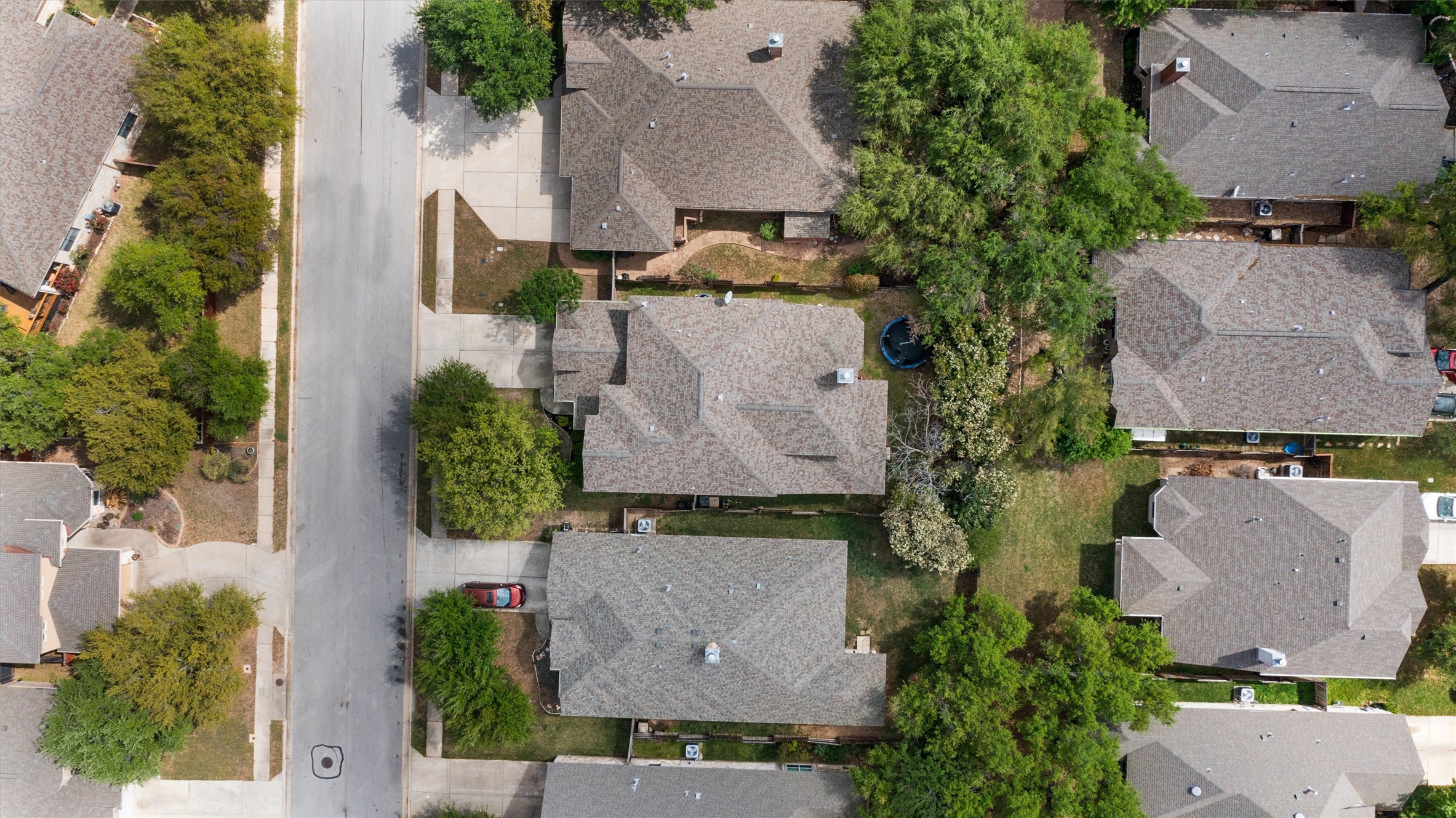 144 Copper Lake Lane Georgetown, TX 78628 - Photo 34 of 39 an aerial view of houses with outdoor space