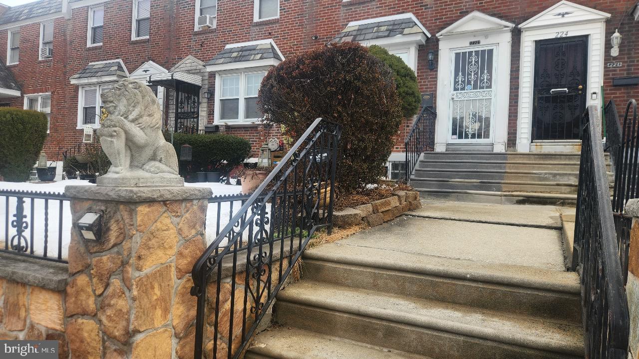 222 West Colonial Street Philadelphia, PA 19126 - Photo 17 of 18 a view of entryway and hall with wooden floor