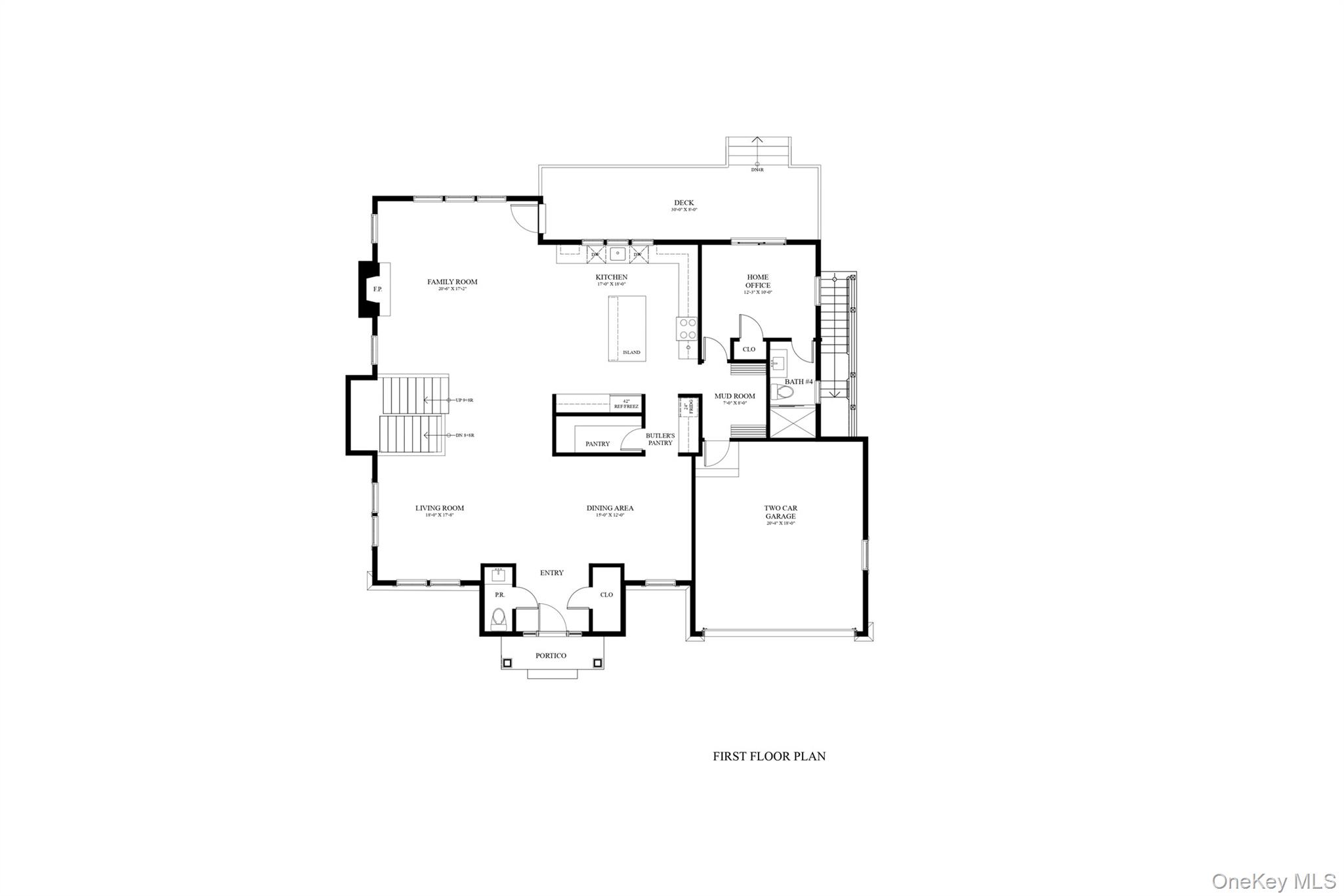 8 Dell Road Scarsdale, NY 10583 - Photo 38 of 41 a picture of a floor plan