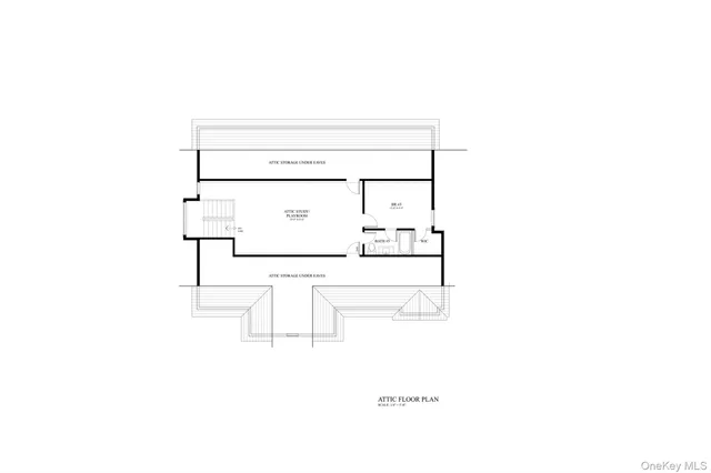 a picture of a room with a bench and a picture of it