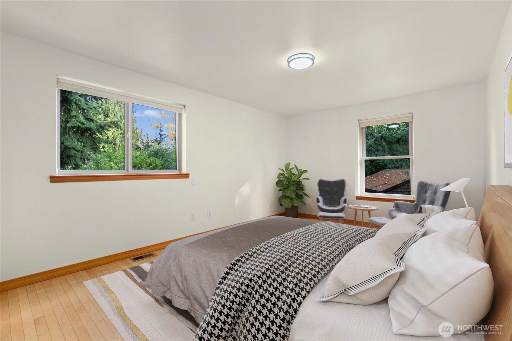 14808 84th Avenue Northeast Kenmore, WA 98028 - Photo 16 of 40 a bedroom with a bed and window