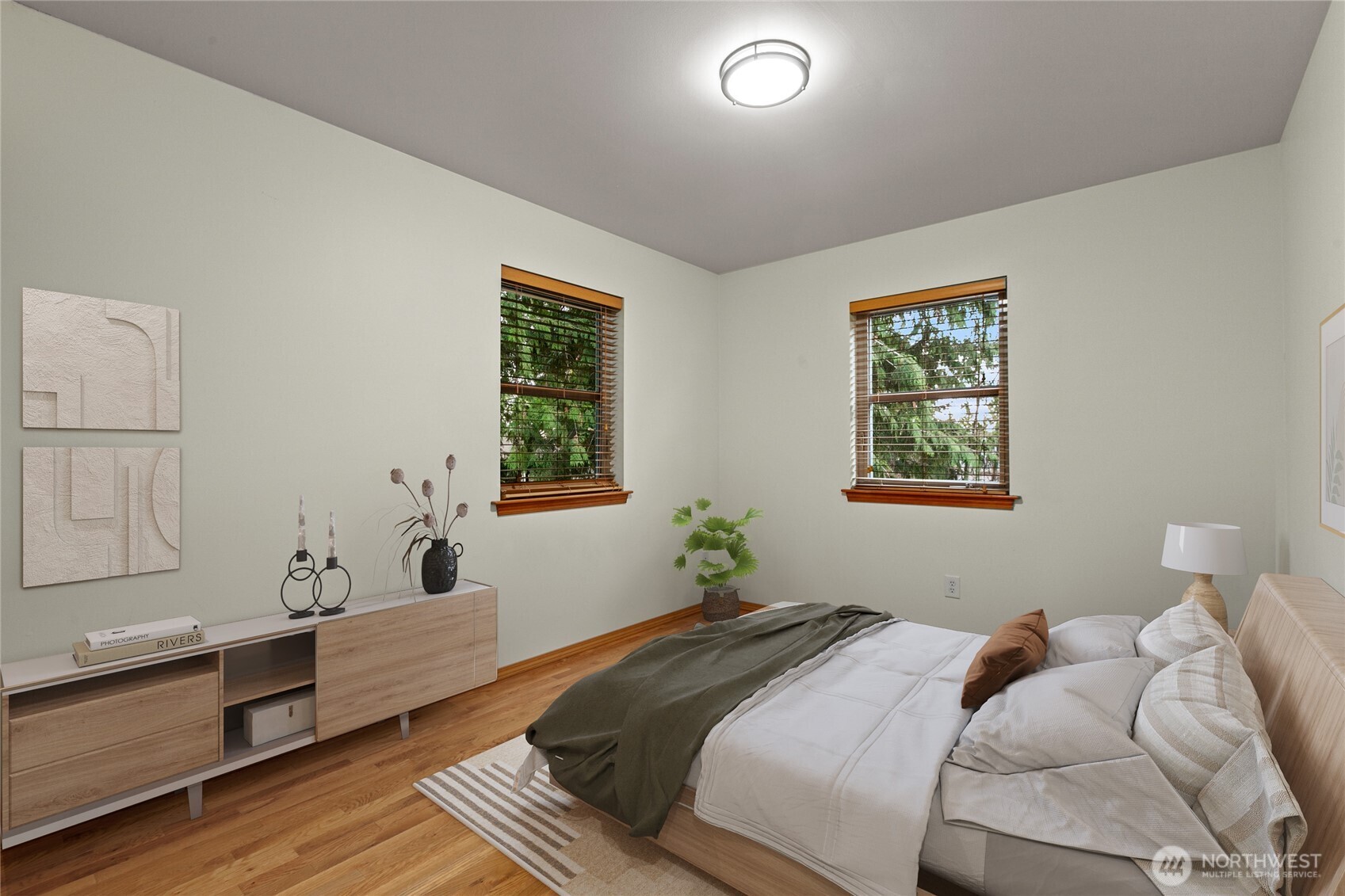 14808 84th Avenue Northeast Kenmore, WA 98028 - Photo 36 of 40 a bedroom with a bed and a window