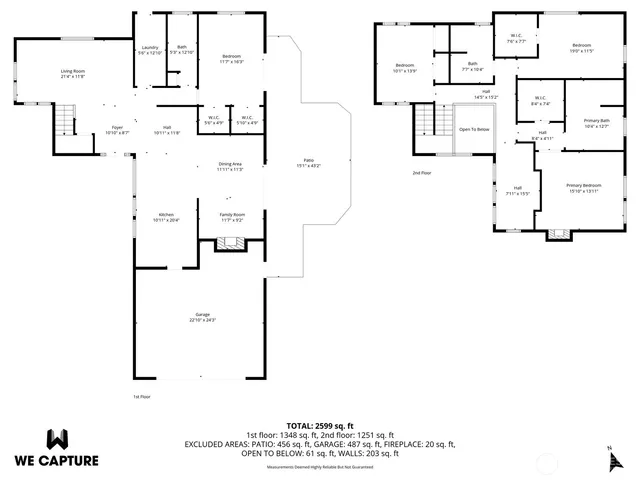 an aerial view of a house with a swimming pool