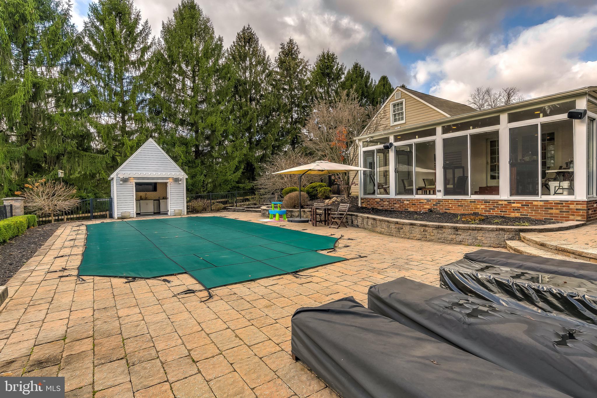 16353 Markoe Road Monkton, MD 21111 - Photo 73 of 96 Pool facing pool house