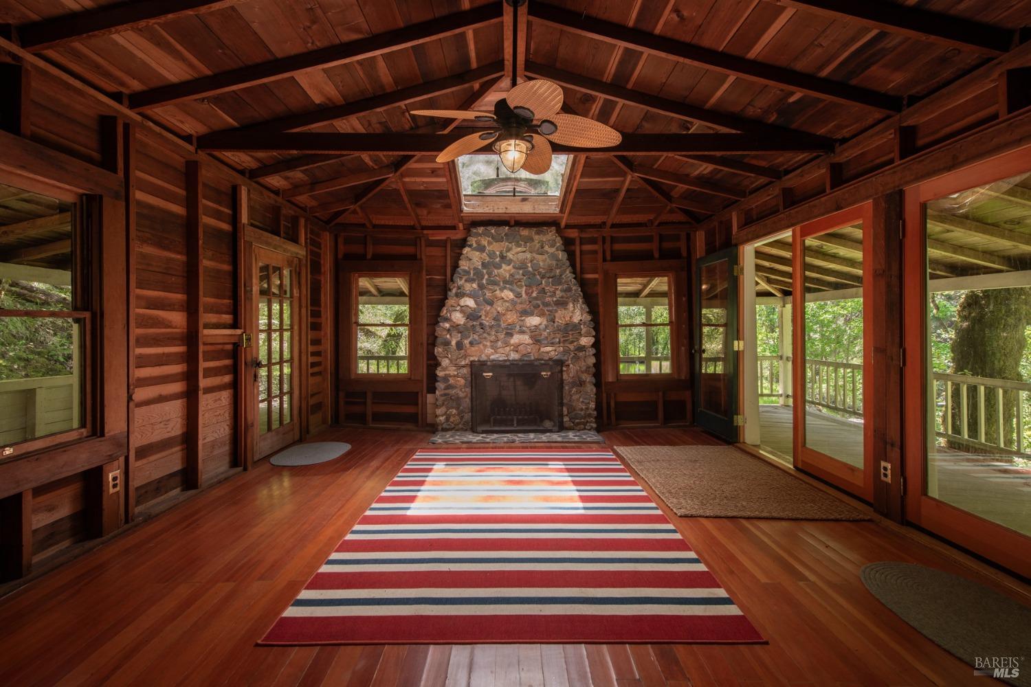 16300-16333 Yerba Santa Road Geyserville, CA 95441 - Photo 27 of 35 a front view of a house with a porch