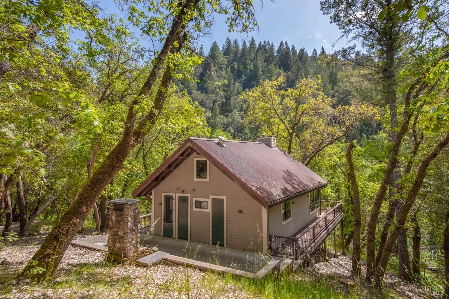 16300-16333 Yerba Santa Road Geyserville, CA 95441 - Photo 4 of 35 a view of a house with a yard