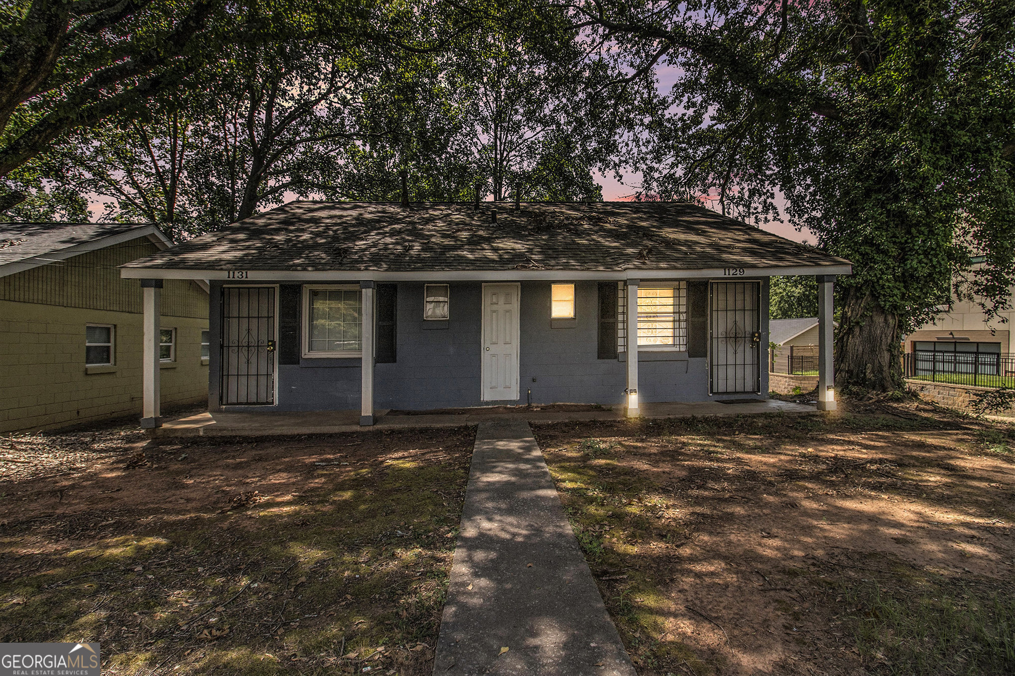front view of a house