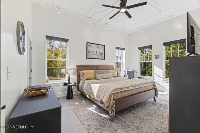 a view of a terrace with furniture