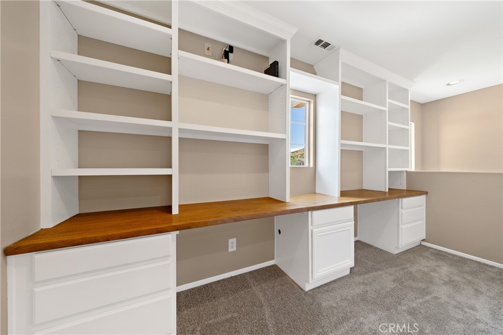 31207 Bell Mountain Road Menifee, CA 92584 - Photo 27 of 60 Built-In Office Nook With Custom Desks And Shelving