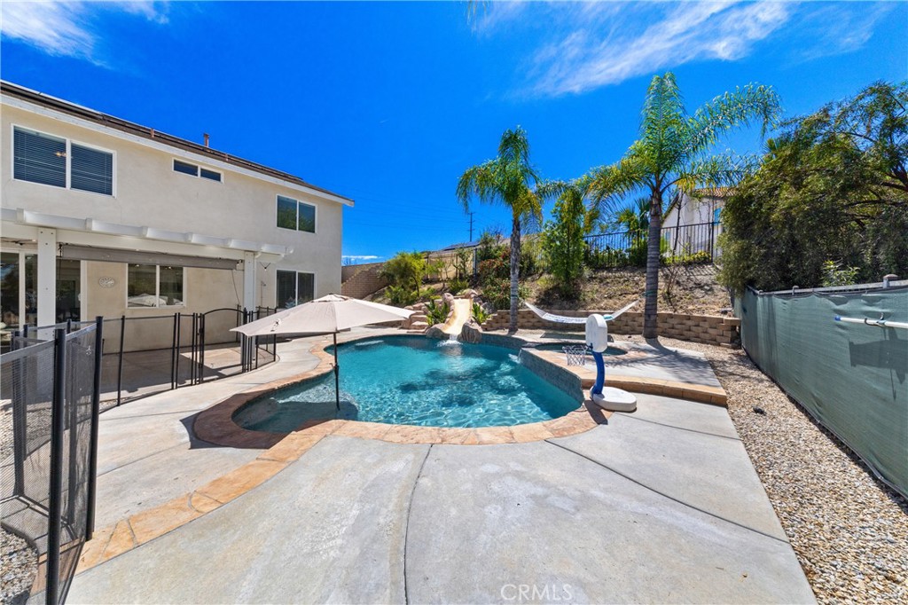 31207 Bell Mountain Road Menifee, CA 92584 - Photo 50 of 60 Resort-Style Pool And Spa With Safety Fencing
