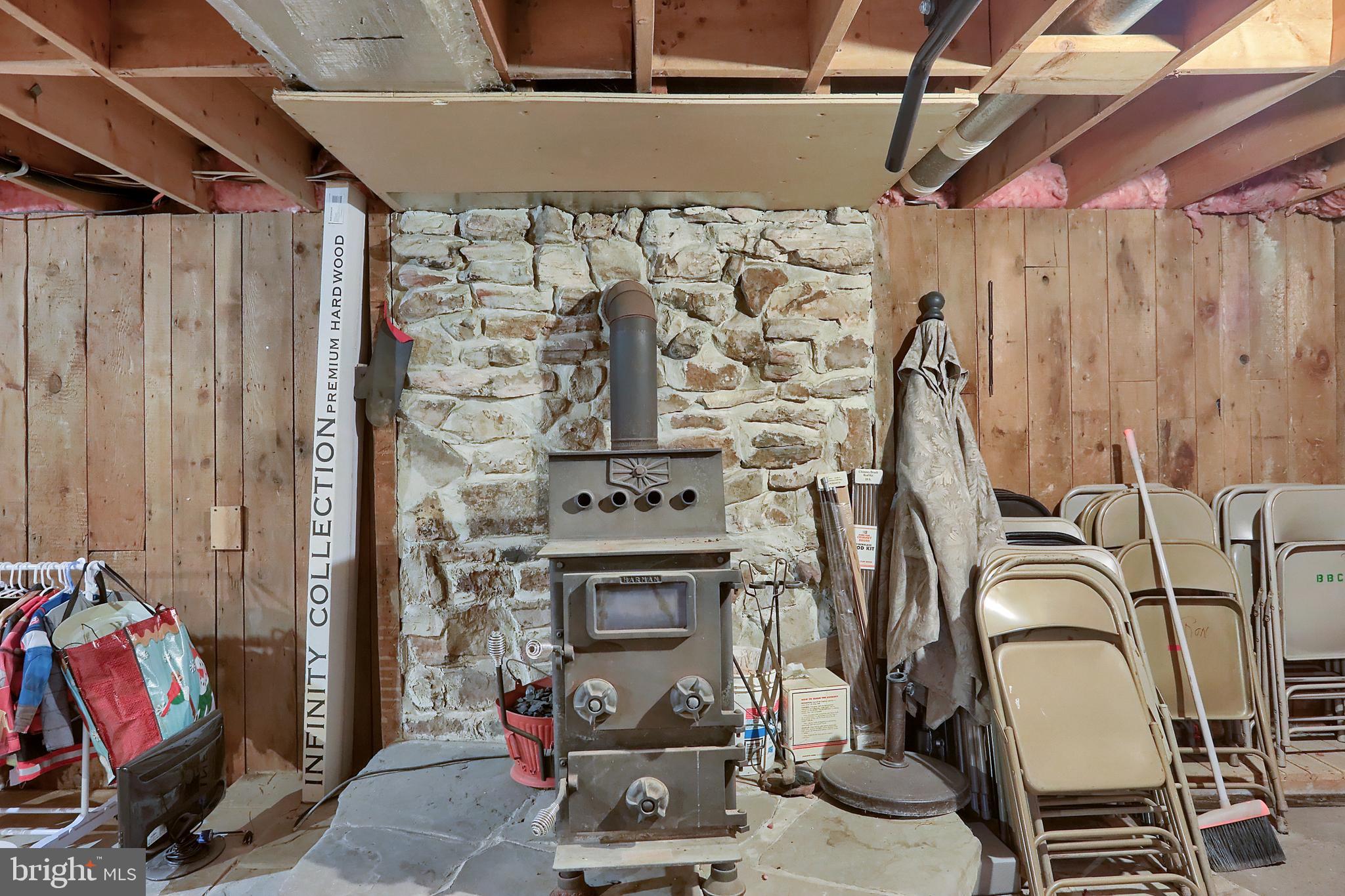 326 Old State Road Shermans Dale, PA 17090 - Photo 43 of 48 Woodstove basement