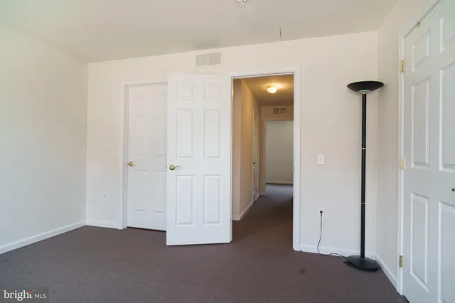 an empty room with window