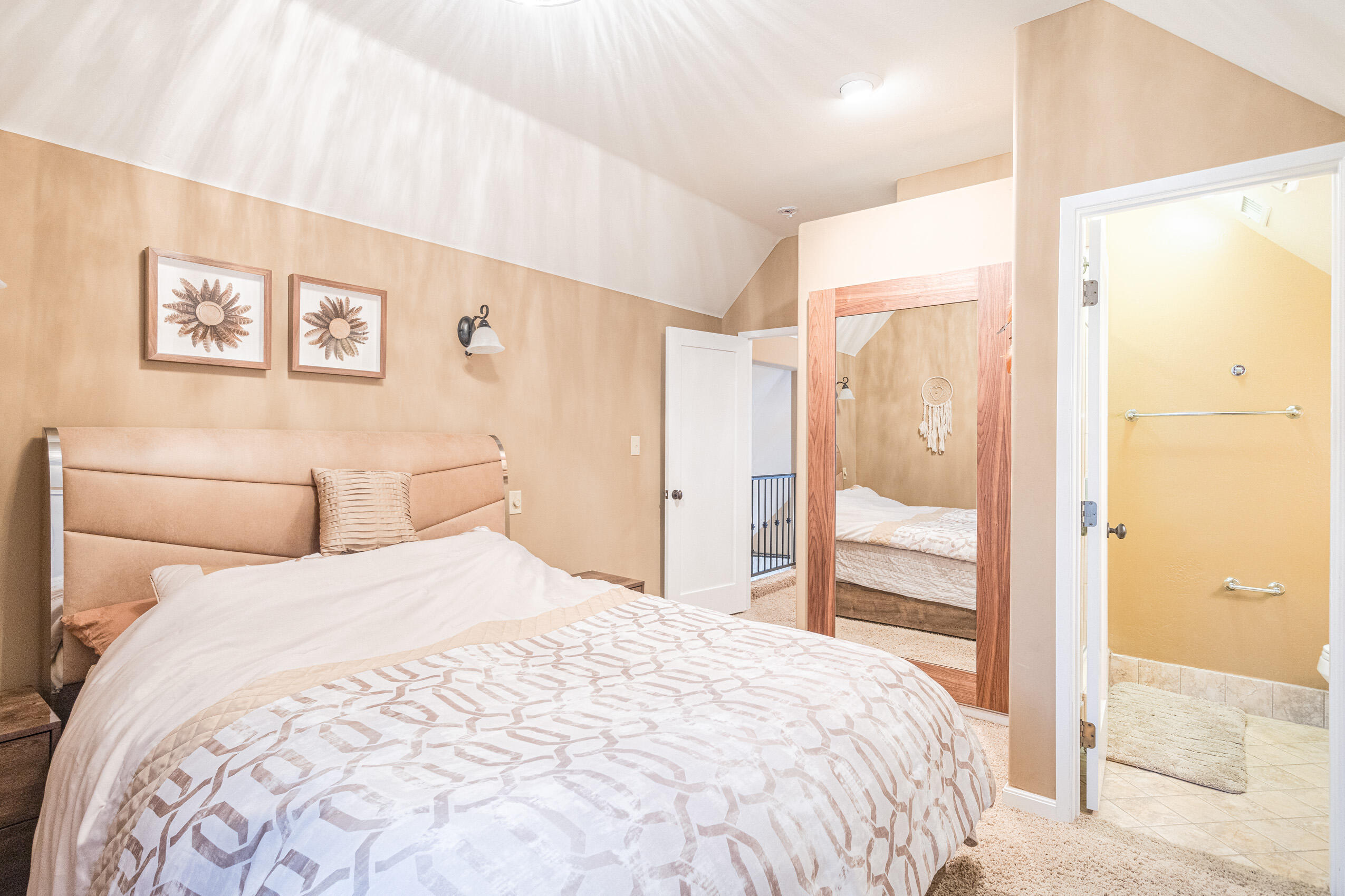 11809 Pine Drive Wofford Heights, CA 93285 - Photo 19 of 33 a large bed sitting in a bedroom next to a window