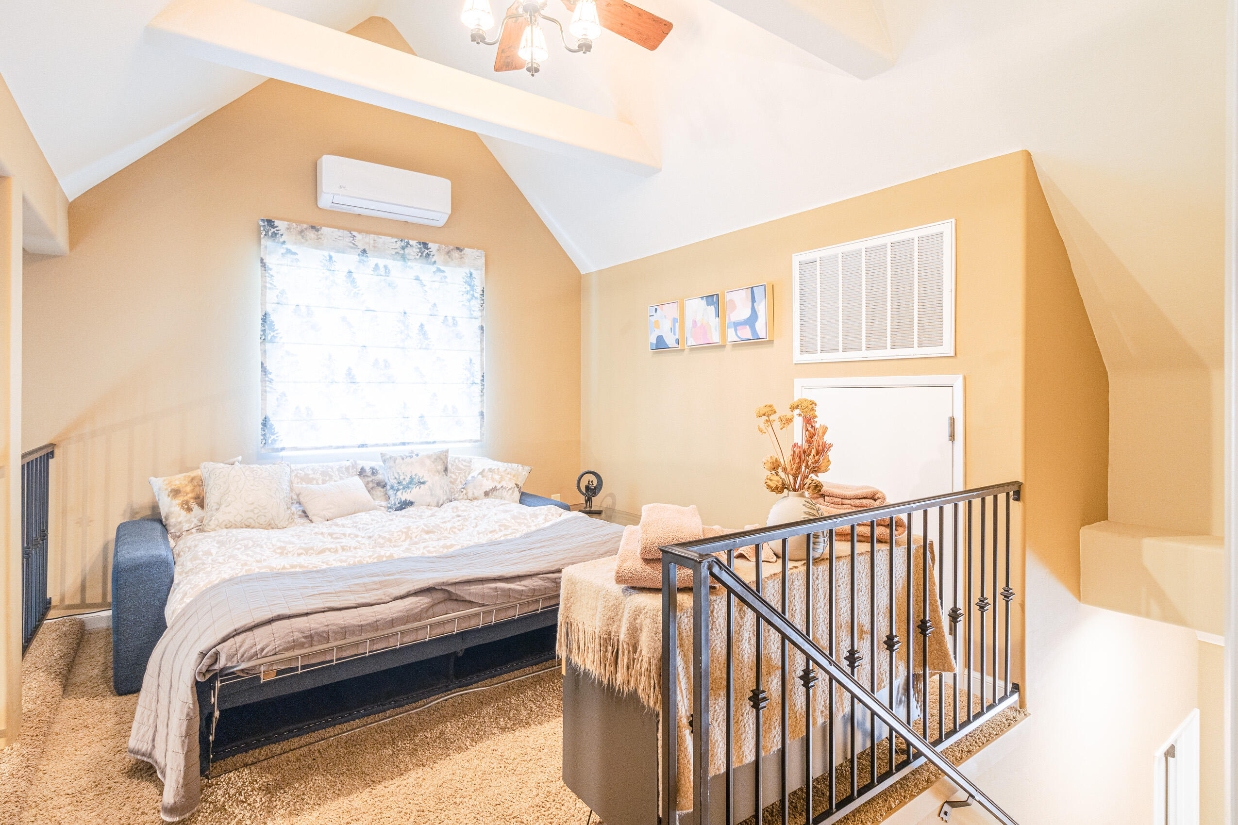 11809 Pine Drive Wofford Heights, CA 93285 - Photo 25 of 33 a bedroom with a bed and a window