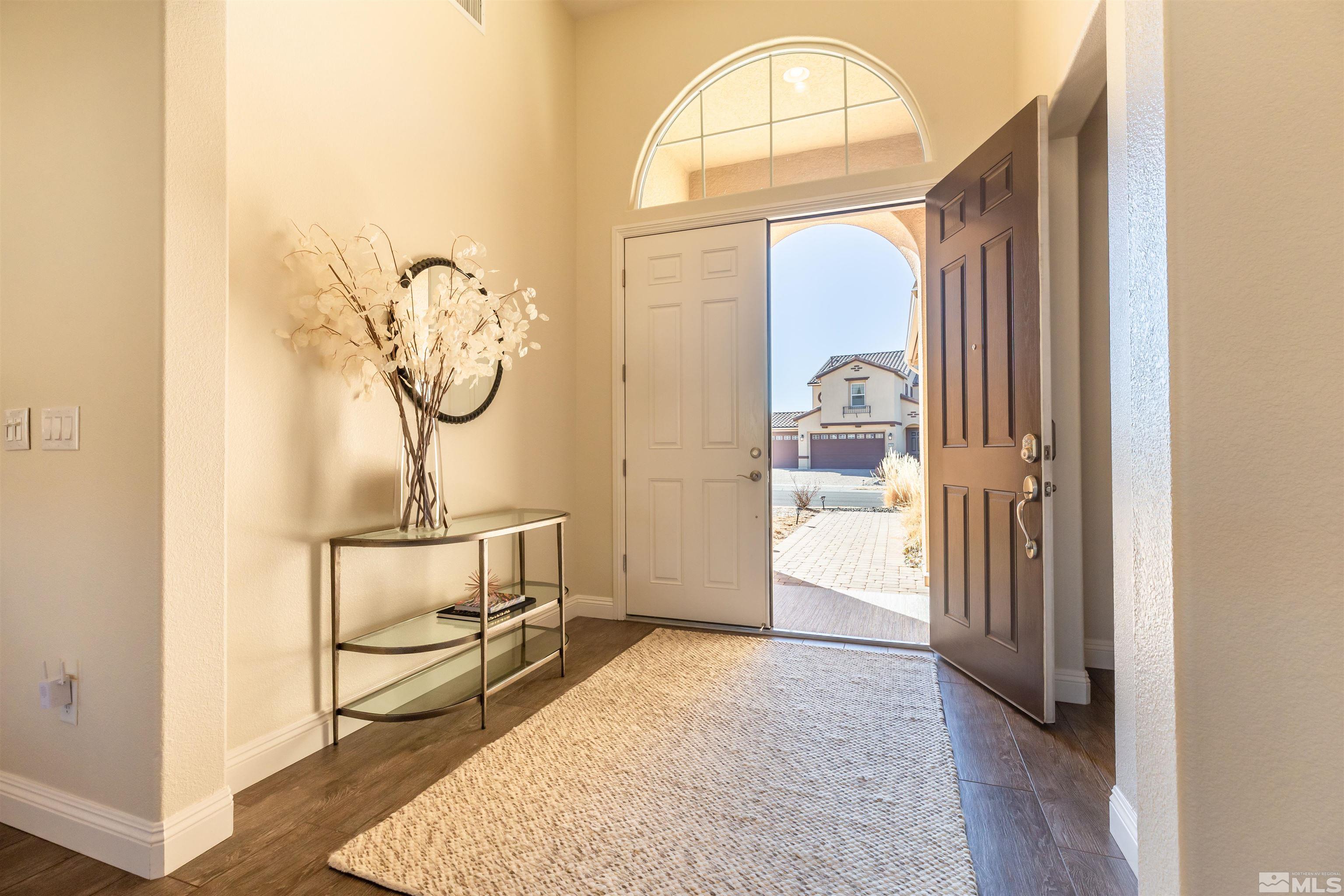 2735 Foxhunter Lane Reno, NV 89521 - Photo 3 of 31 a view of entryway with wooden floor