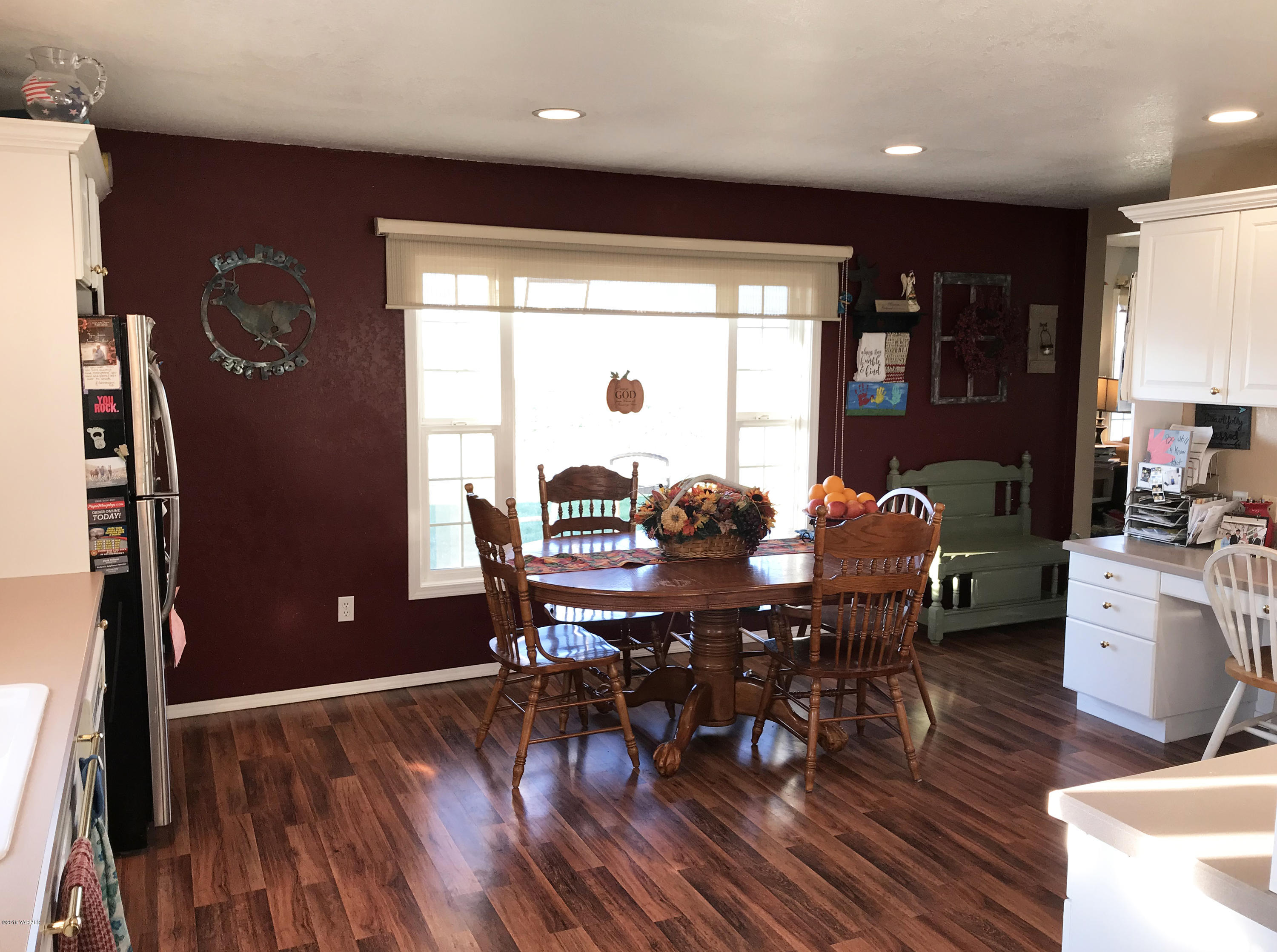 2551 Independence Road Outlook, WA 98938 - Photo 9 of 21 a view of a dining room with furniture and wooden floor