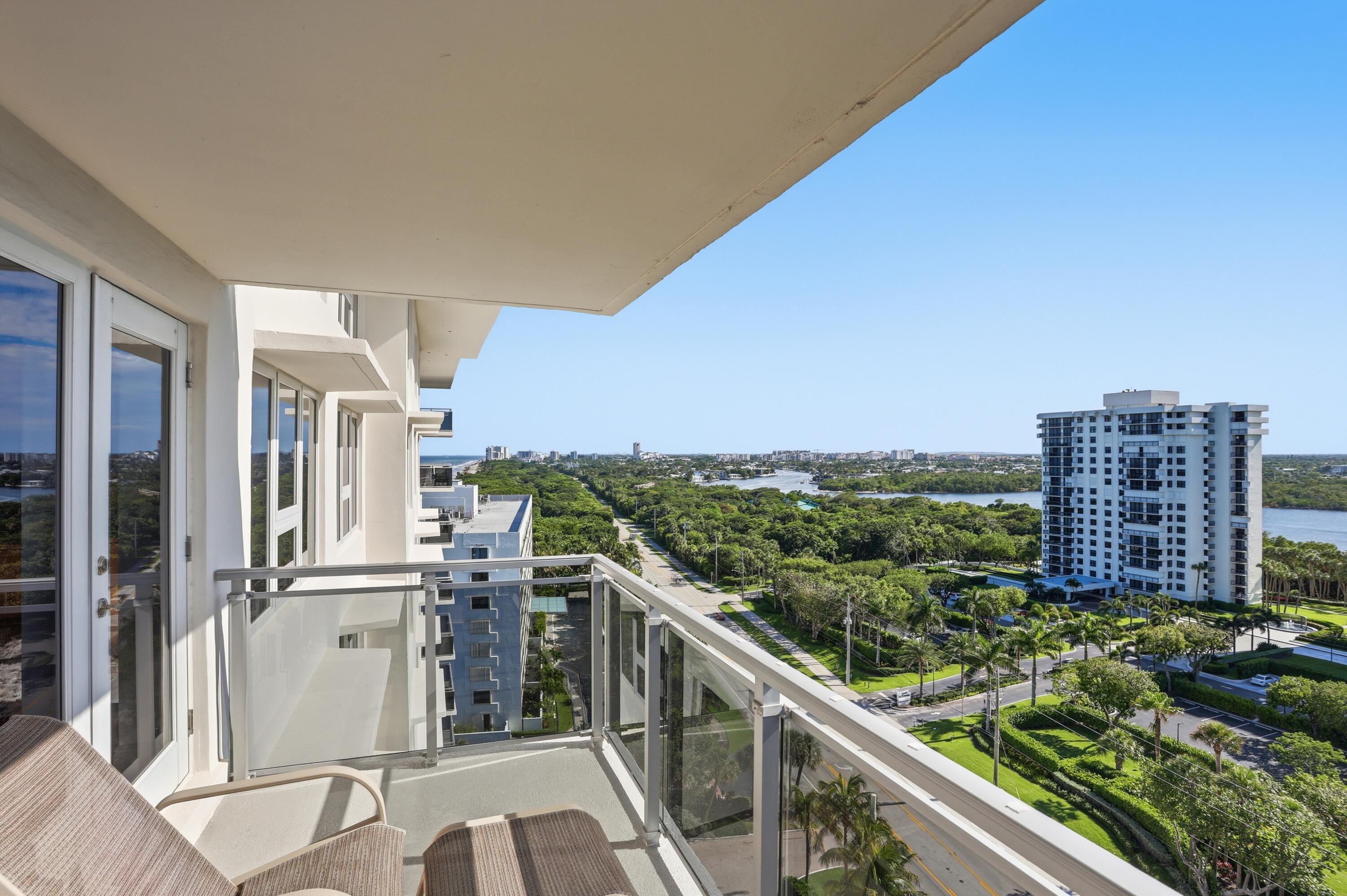2066 North Ocean Boulevard, Unit 14NW Boca Raton, FL 33431 - Photo 31 of 39 WEST BALCONY