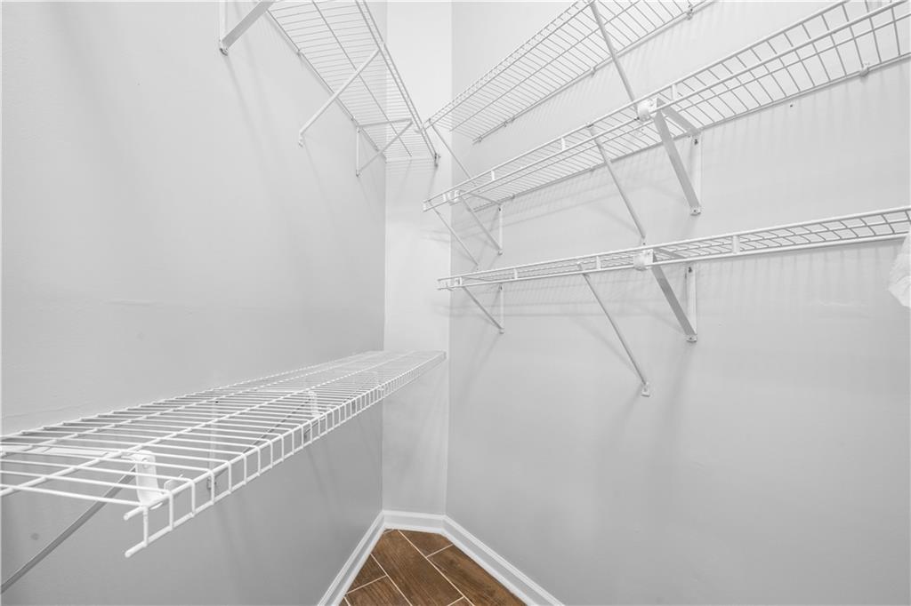 400 17th Street Northwest, Unit 1113 Atlanta, GA 30363 - Photo 20 of 37 a view of a room with racks on the wall