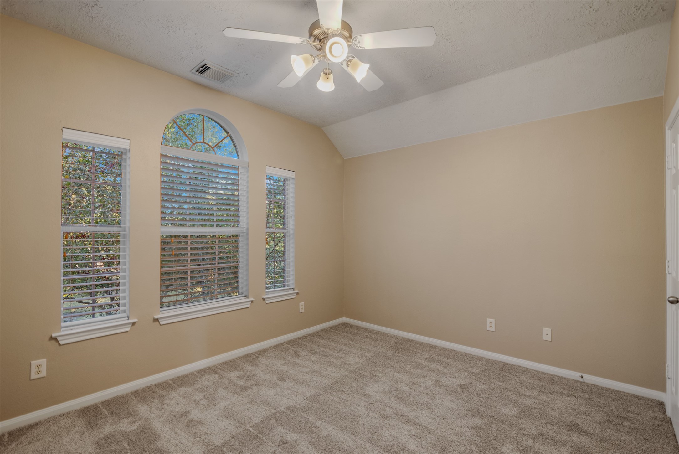 118 Bryce Branch Circle Spring, TX 77382 - Photo 22 of 25 an empty room with windows and fan