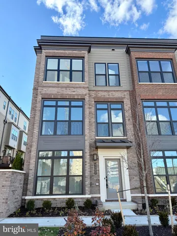 a front view of a building