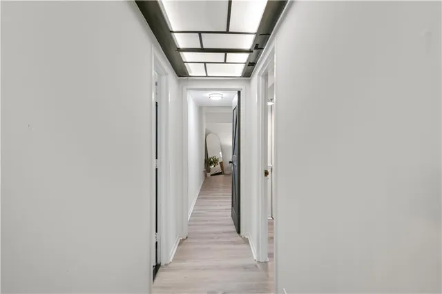a view of a hallway