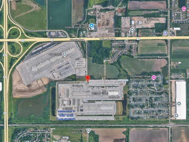 a bird view of a lake