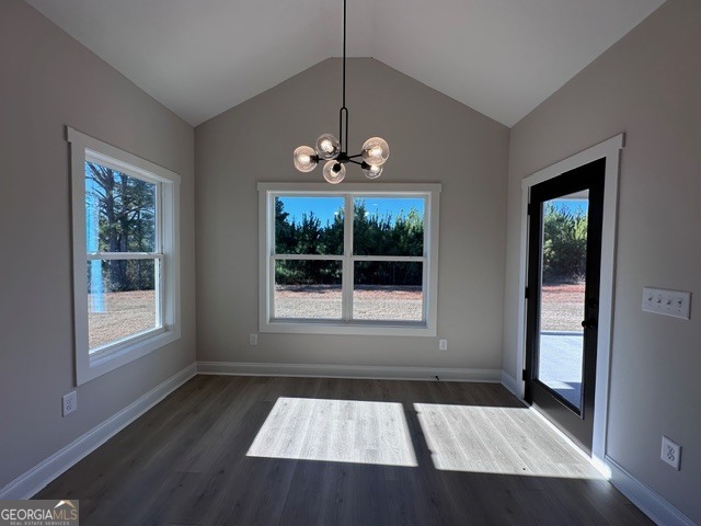 3647 Youngs Mill Road Hogansville, GA 30230 - Photo 12 of 34 an empty room with wooden floor and windows