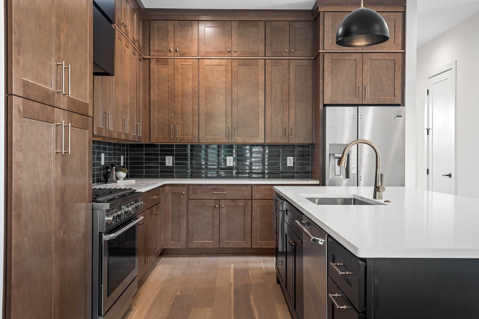 6104 Cowden Avenue, Unit A Nashville, TN 37209 - Photo 14 of 40 a kitchen with a sink cabinets and stainless steel appliances