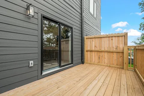 a view of a backyard of a house