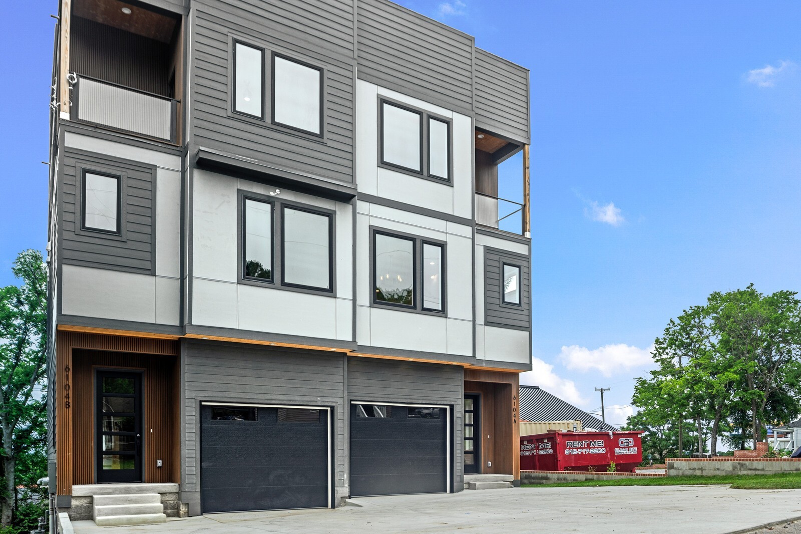 6104 Cowden Avenue, Unit A Nashville, TN 37209 - Photo 4 of 40 a front view of a multi story residential apartment building
