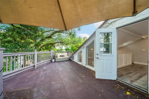 a view of an outdoor space with swimming pool