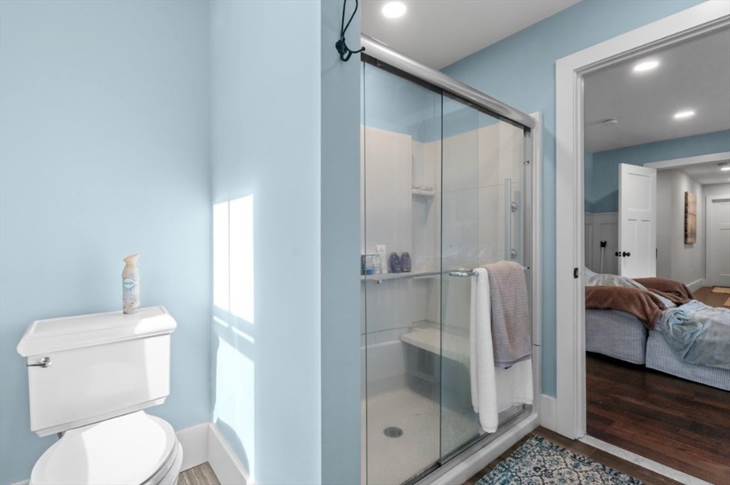 90 Walnut Road North Attleboro, MA 02760 - Photo 16 of 38 a bathroom with a toilet and a shower