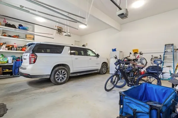 a view of car garage