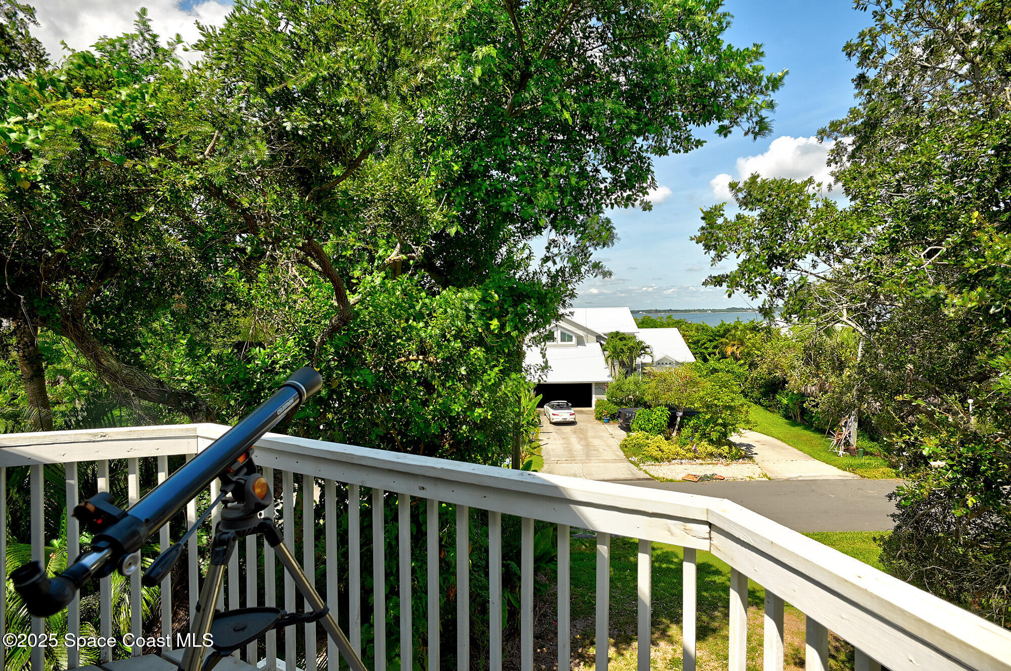 5875 Riverside Drive Melbourne Beach, FL 32951 - Photo 25 of 41 View of river from balcony
