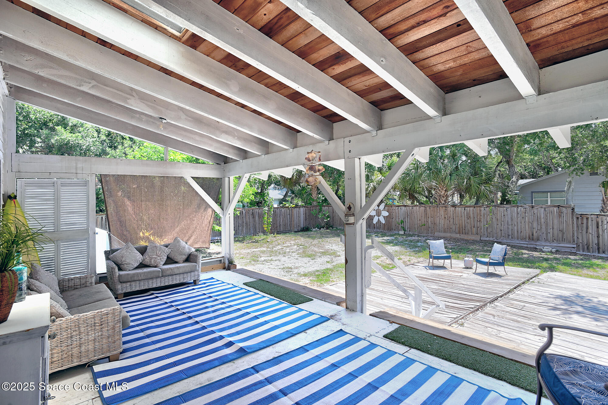 5875 Riverside Drive Melbourne Beach, FL 32951 - Photo 26 of 41 Super sized covered porch