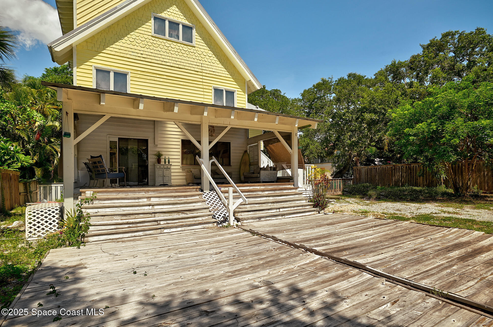 5875 Riverside Drive Melbourne Beach, FL 32951 - Photo 32 of 41 View of Back of House